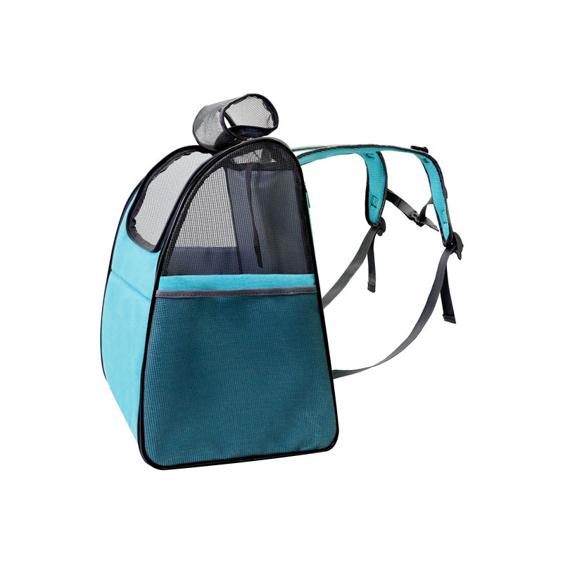 Luxury Space Capsule Pet Carrier Bag – Breathable Mesh Foldable Travel Bag for Cats & Dogs — Prime Trend Market