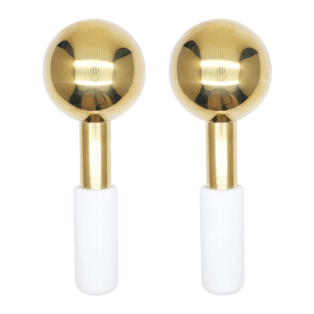 Luxury Stainless Steel Ice Facial Massage Roller — Cryo Stick Cooling Massager for Face Lifting & Depuffing — Prime Trend Market