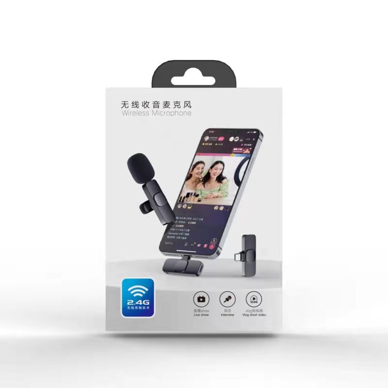 Wireless Clip-On Lavalier Mic — Prime Trend Market