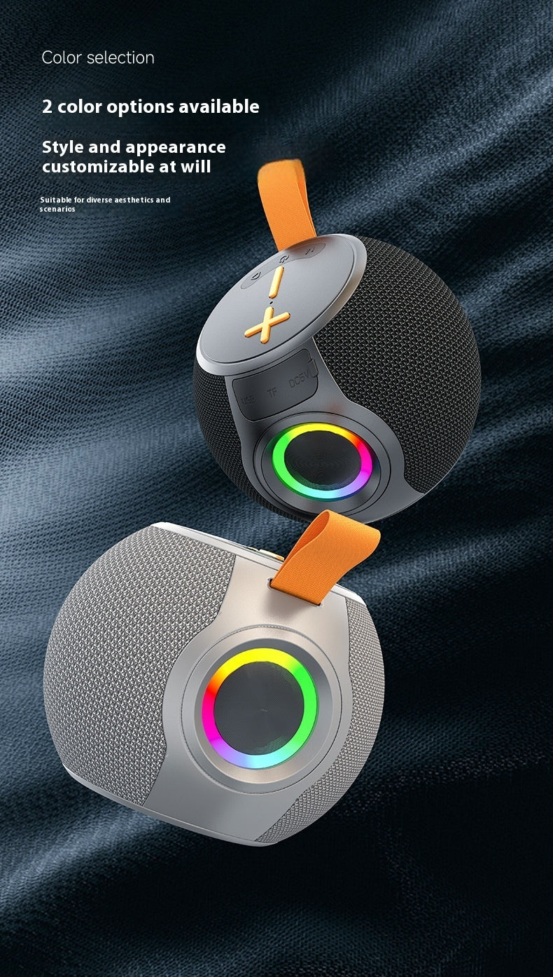 RGB Lamp Bluetooth Speaker — TWS Stereo, Waterproof & Portable with LED Mood Light — Eliza & Tuan
