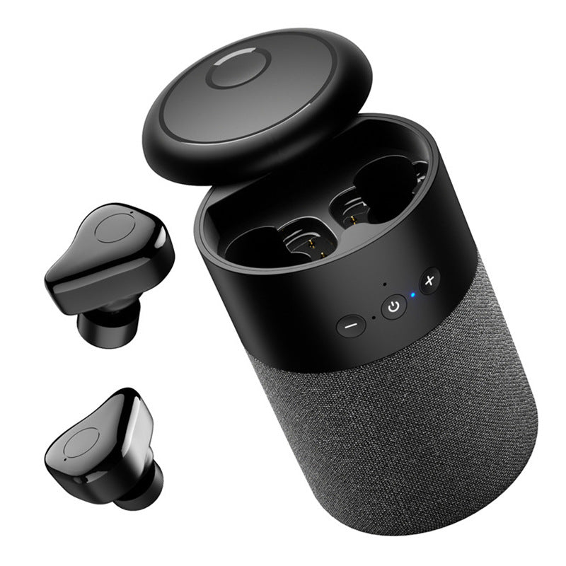 B20 Bluetooth Speaker & Headset Combo — 2-in-1 Portable Speaker with Earphones, BT 5.0 & 6H Playtime — Eliza & Tuan