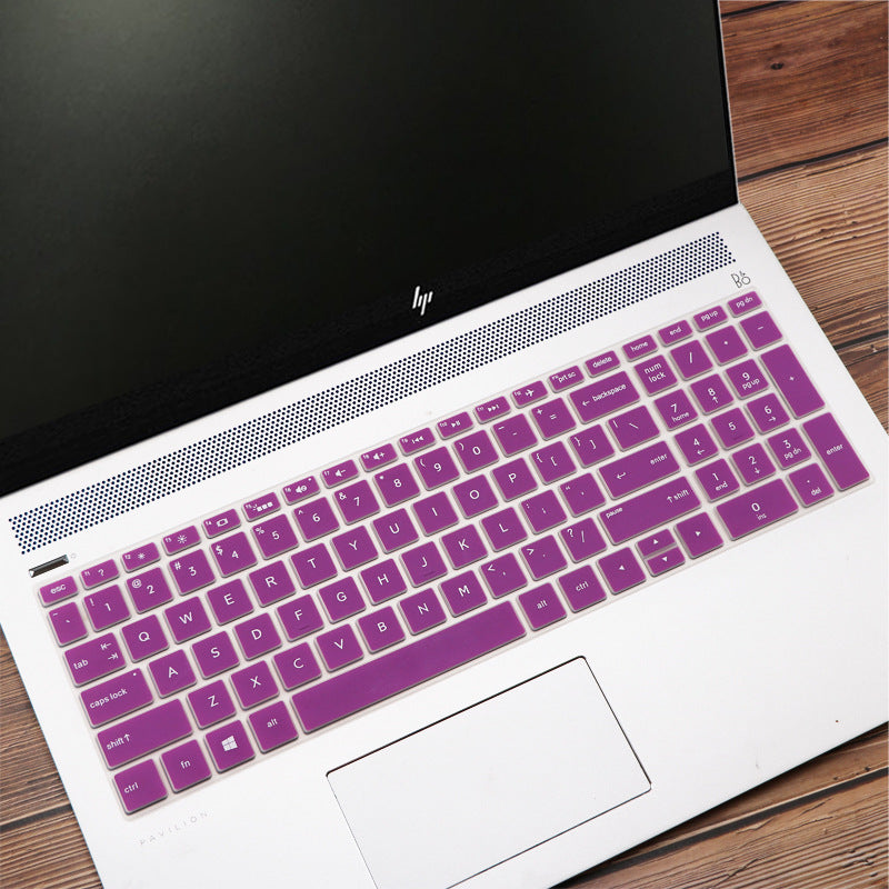 15.6" Laptop Keyboard Cover Protector | Silicone Film | 20+ Colors | Dust & Spill Protection — Eliza & Tuan