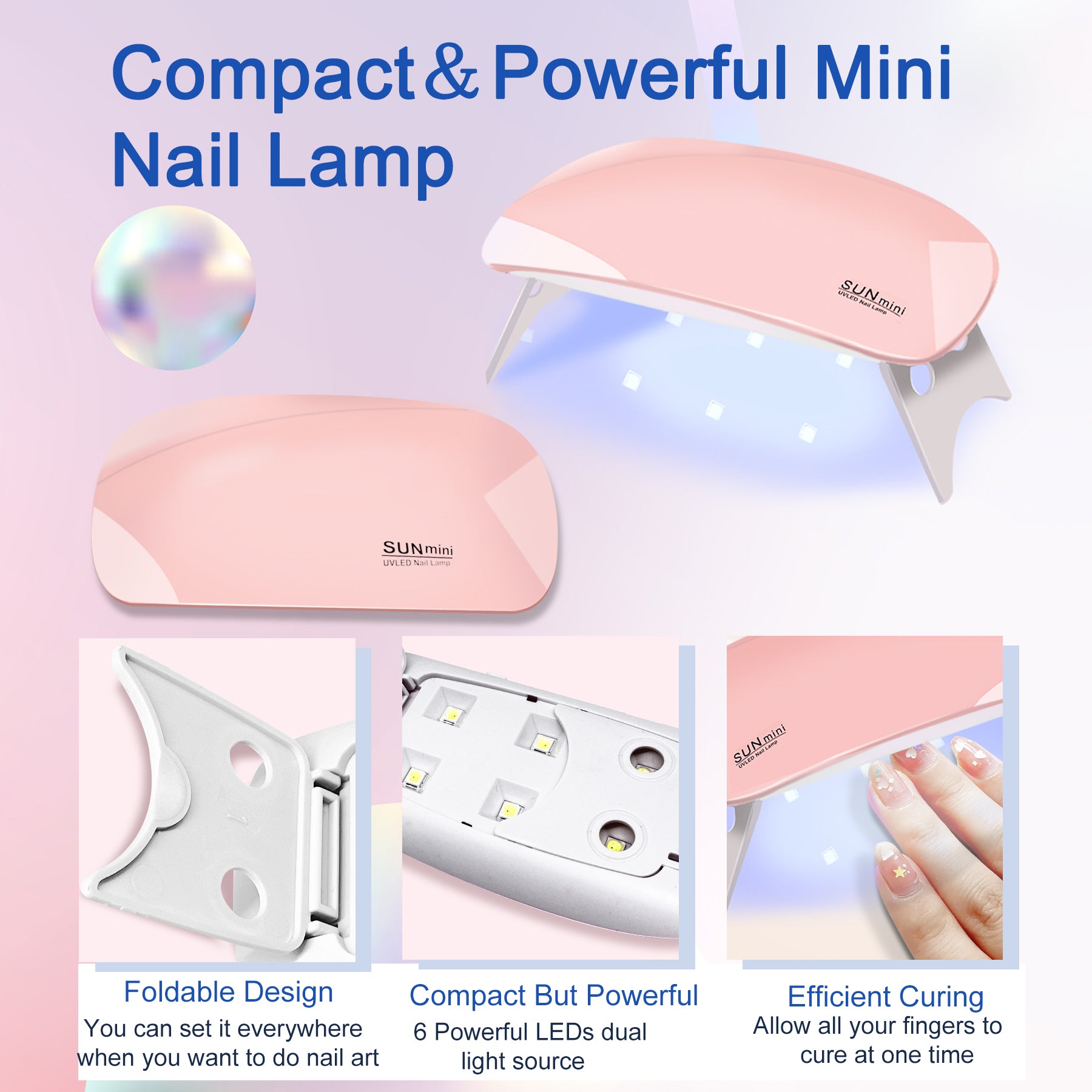 6-Color Polygel Nail Kit – UV Lamp, Slip Solution, Base & Top Coat, Tools Included — Prime Trend Market