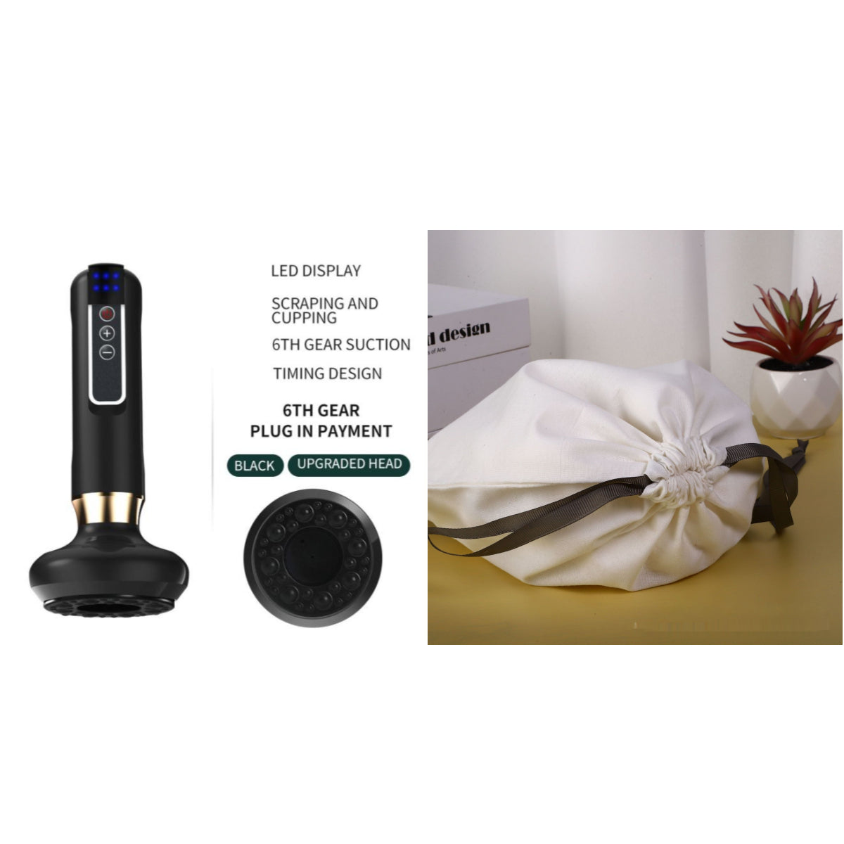 Electric Vacuum Cupping Massager | Body Contouring Sculpting & Gua Sha Wellness Device — Prime Trend Market
