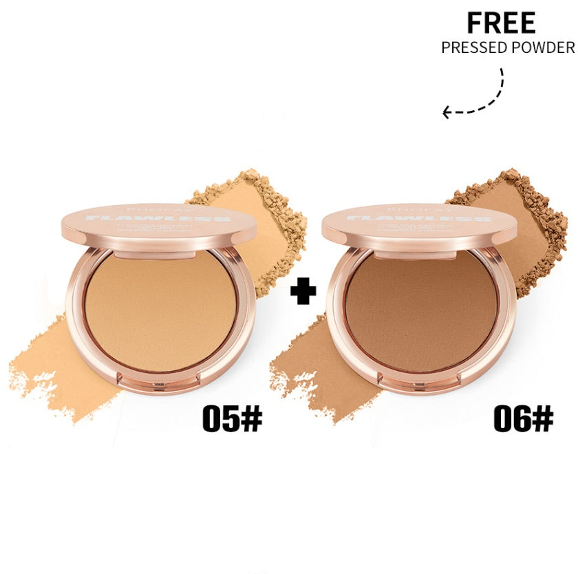 PHOFAY Matte Setting Pressed Powder — Flawless Oil-Control Finish — Prime Trend Market
