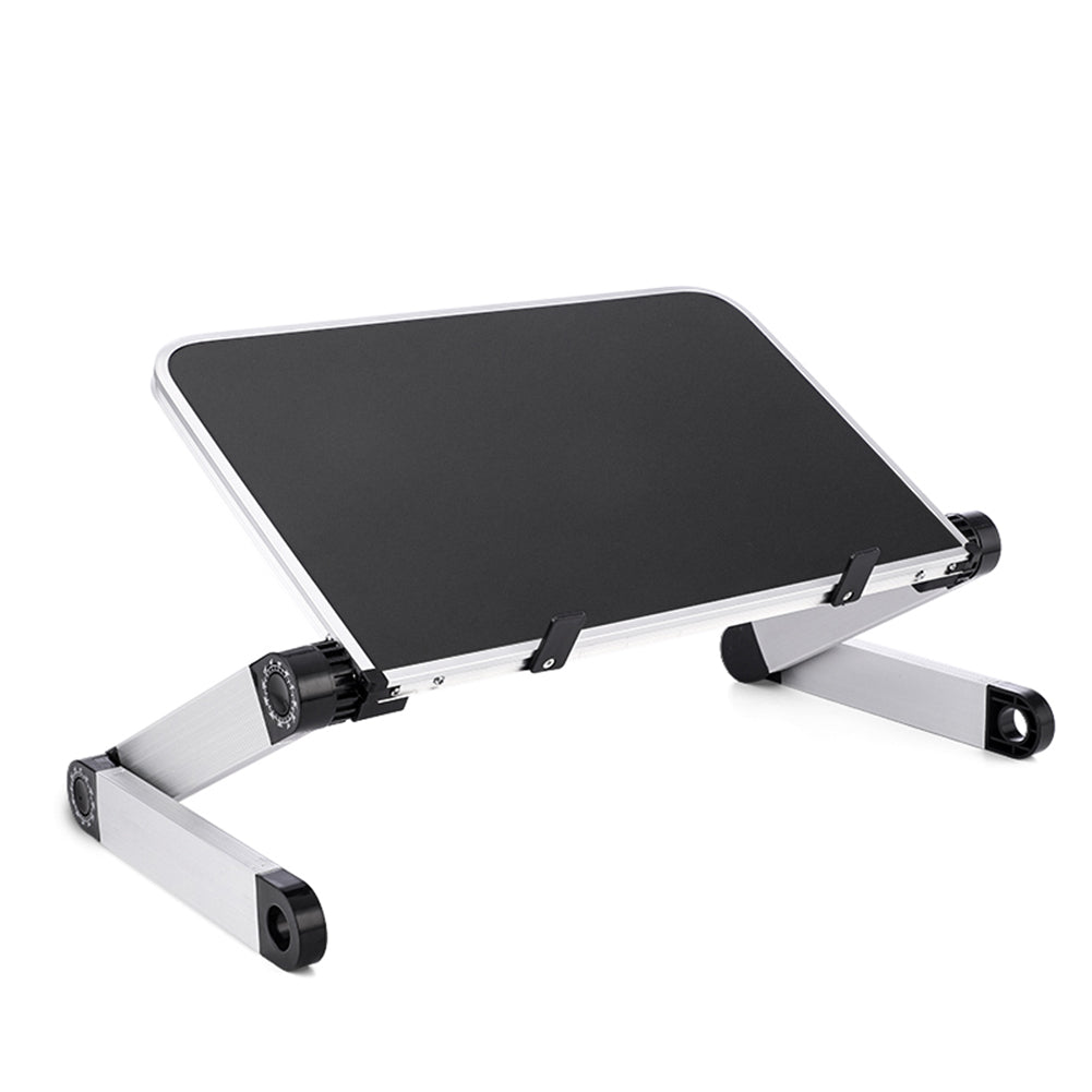 Foldable Laptop Stand & Ergonomic Tablet Holder | 360° Adjustable Height for Bed, Sofa & Desk — Prime Trend Market