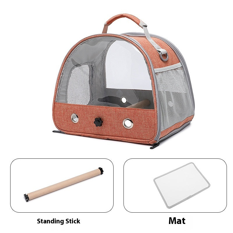 Luxury Portable Foldable Pet Outing Cage – Breathable Travel Carrier for Cats & Dogs — Prime Trend Market