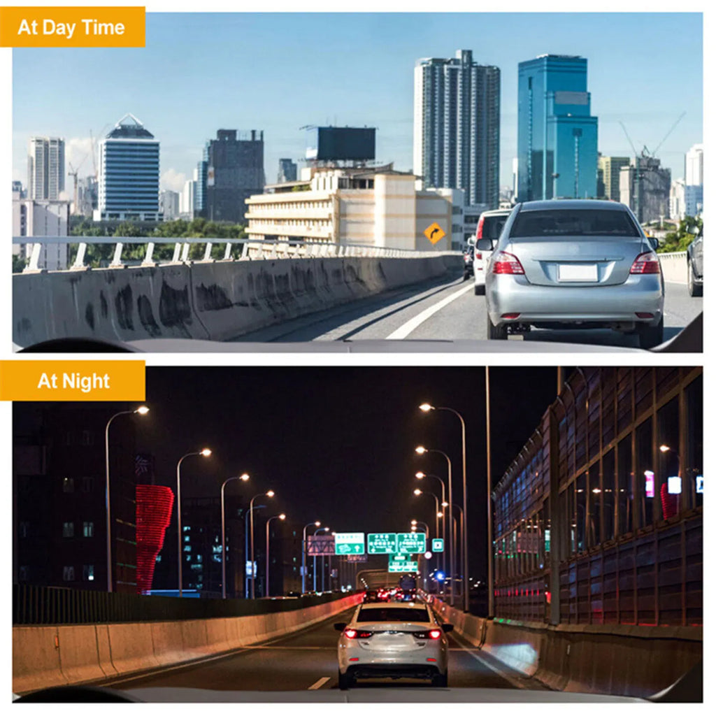 Triple Lens Dash Cam 1080P HD | Front, Rear & Interior Recording + G-Sensor — Prime Trend Market