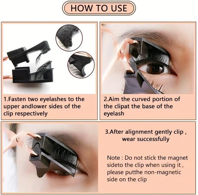 Magnetic False Eyelashes — No Glue, Easy Application | Reusable Natural Look Lashes — Prime Trend Market