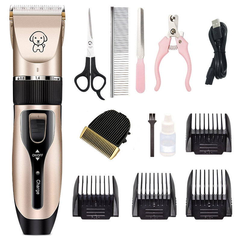 Professional Low Noise Pet Hair Clipper | Easy Home Grooming for Dogs & Cats — Prime Trend Market