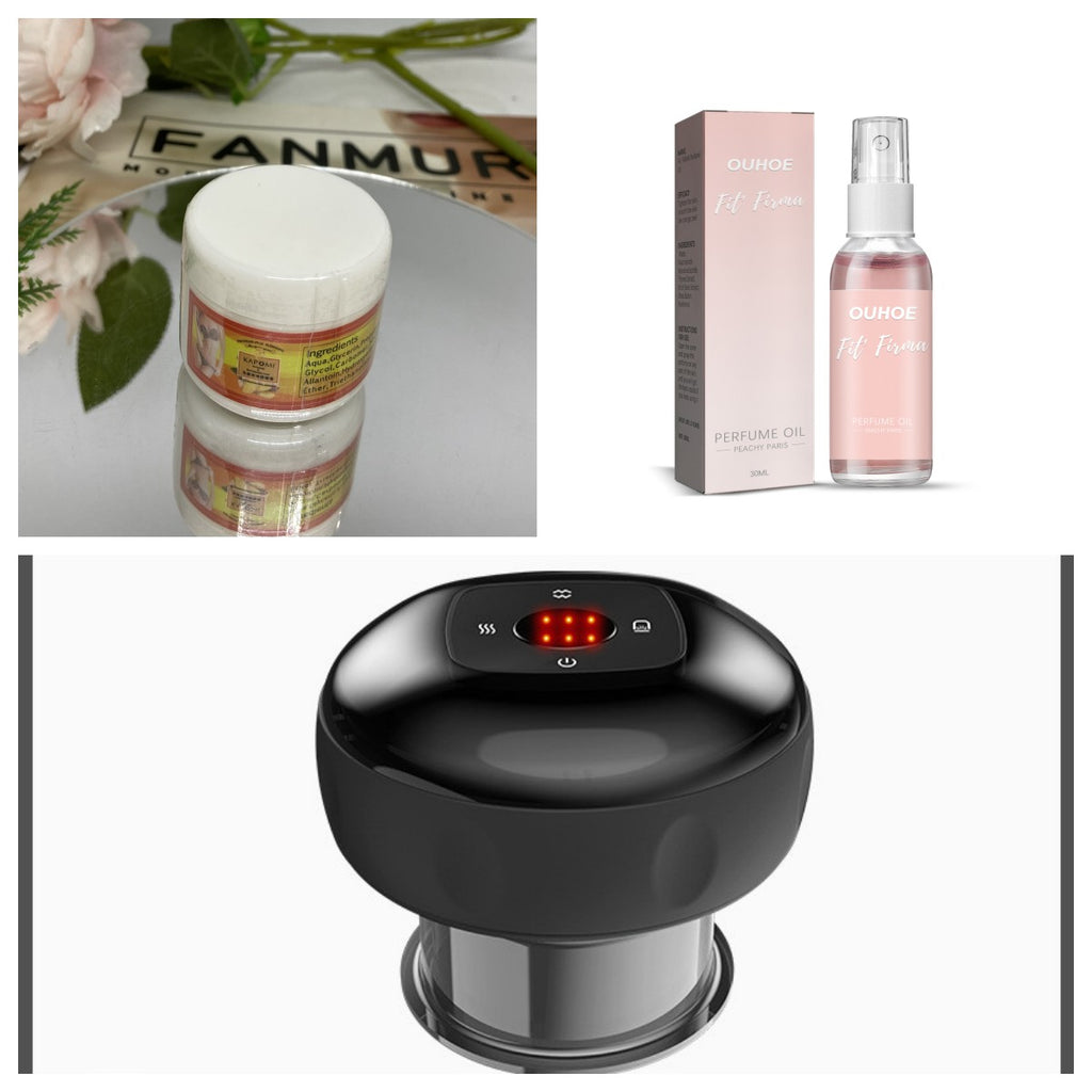 Electric Vacuum Cupping Massager — 3-in-1 Guasha Scraping, Cupping & Body Massage Therapy Device — Prime Trend Market