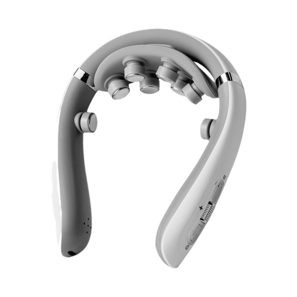 Luxury Low-Frequency Pulse Smart Cervical Massager — Neck Pain Relief, Bluetooth, USB Rechargeable — Prime Trend Market