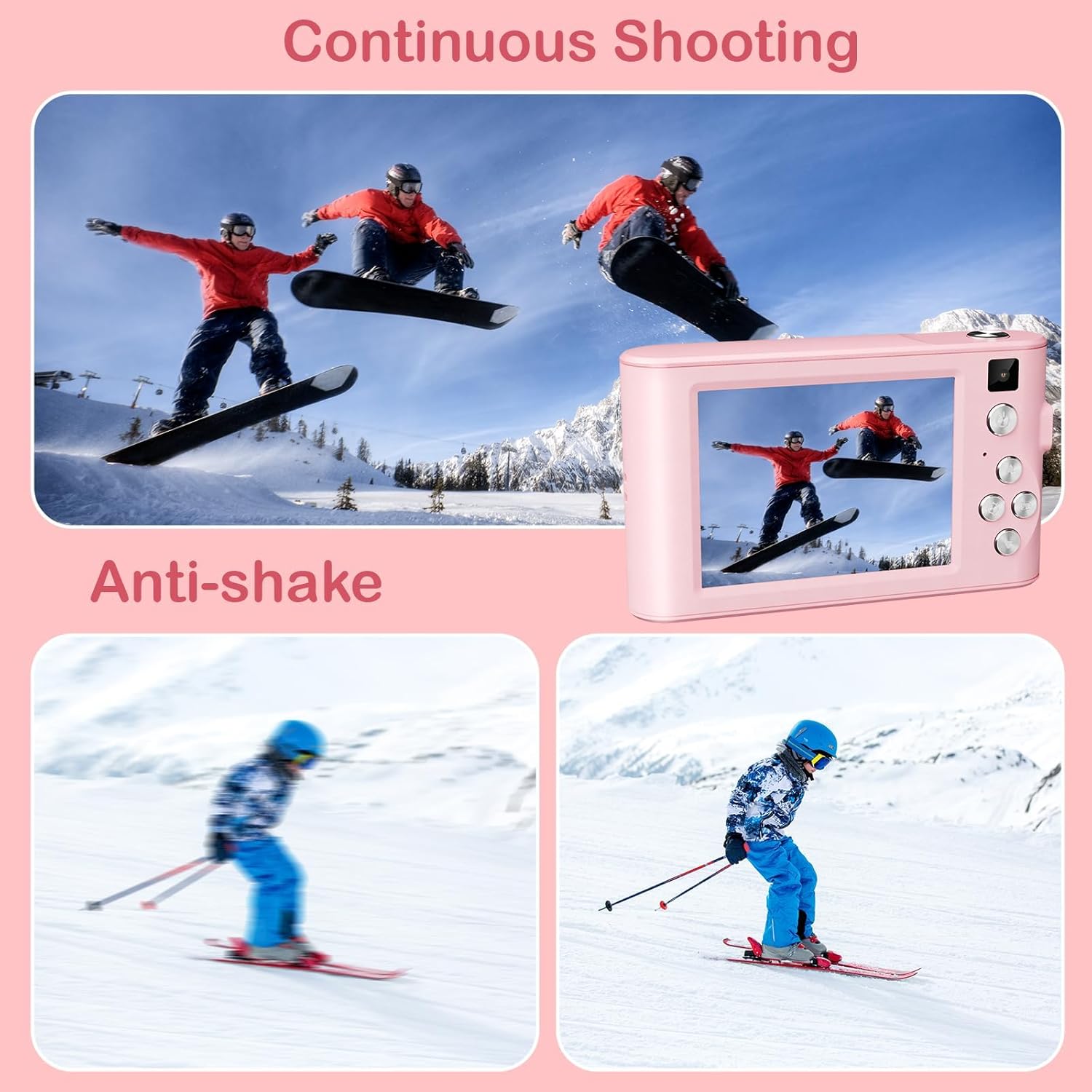 Kids Digital Camera Birthday Gift Set | 48MP 1080P + 32GB SD Card — Prime Trend Market