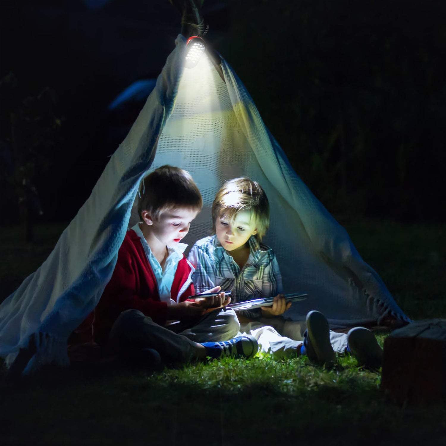 Magnetic LED Work Light with Hook — Compact Flashlight for Camping, Hiking & Emergency — Prime Trend Market