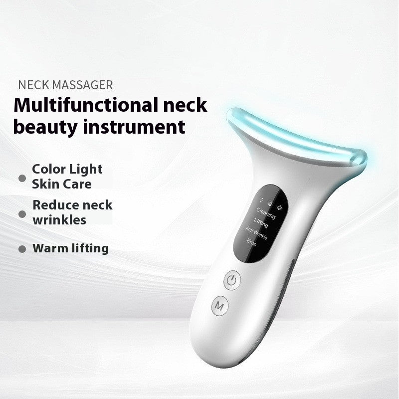 Luxury Neck Lifting & Tightening Beauty Instrument — Infrared, Color Light & Negative Ion Skin Rejuvenation Device — Prime Trend Market