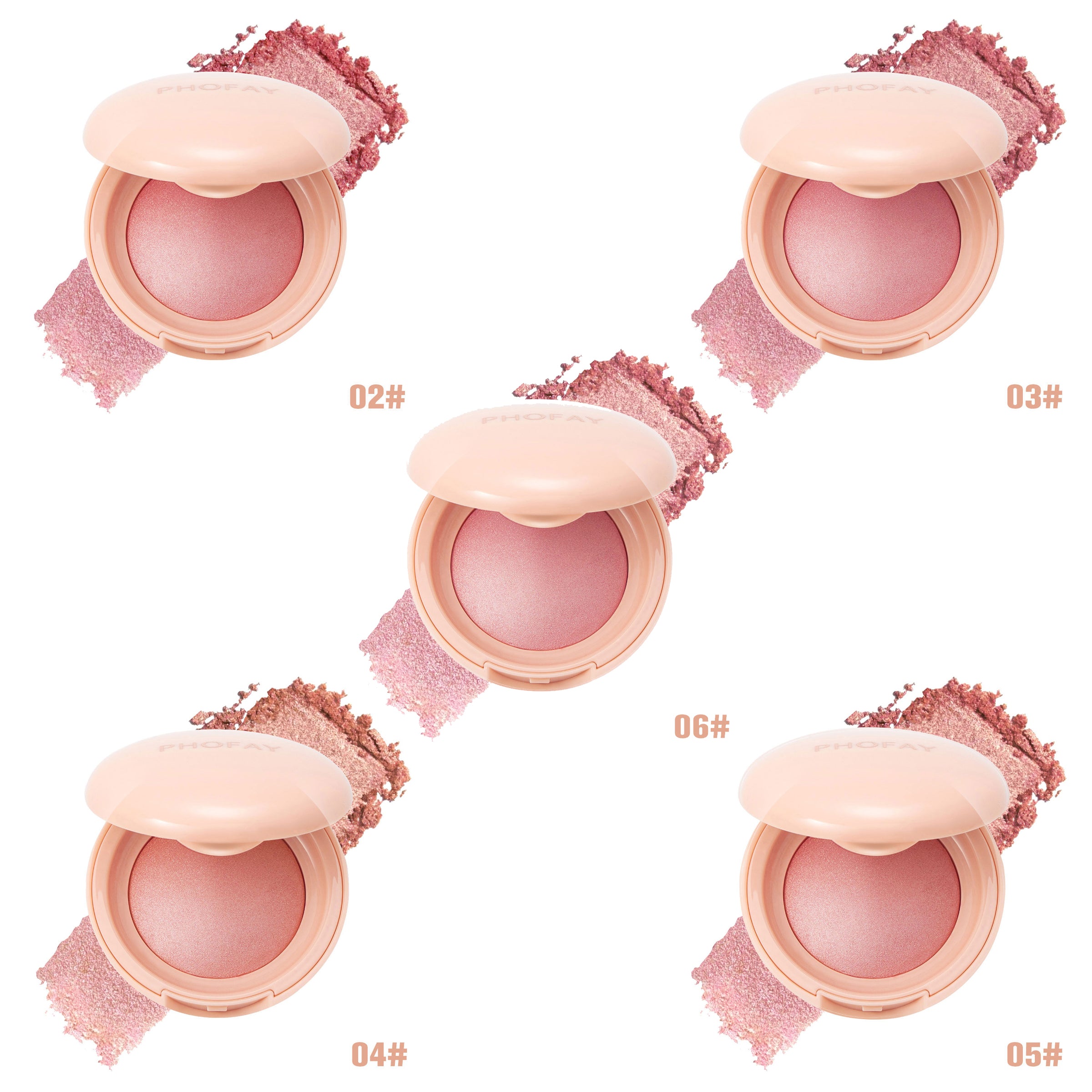 PHOFAY Luminous Powder Blush — Silky Glow for Cheeks — Prime Trend Market