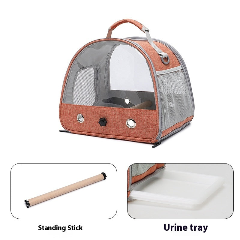 Luxury Portable Foldable Pet Outing Cage – Breathable Travel Carrier for Cats & Dogs — Prime Trend Market