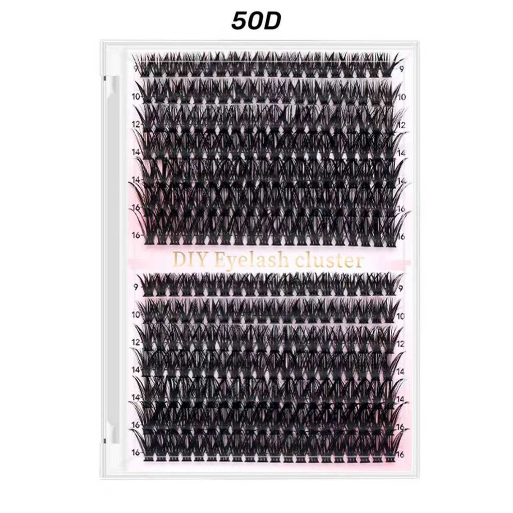 DIY Lash Extension Kit — 280pcs Individual Lash Clusters | D Curl, Thick Volume, Natural Look — Prime Trend Market