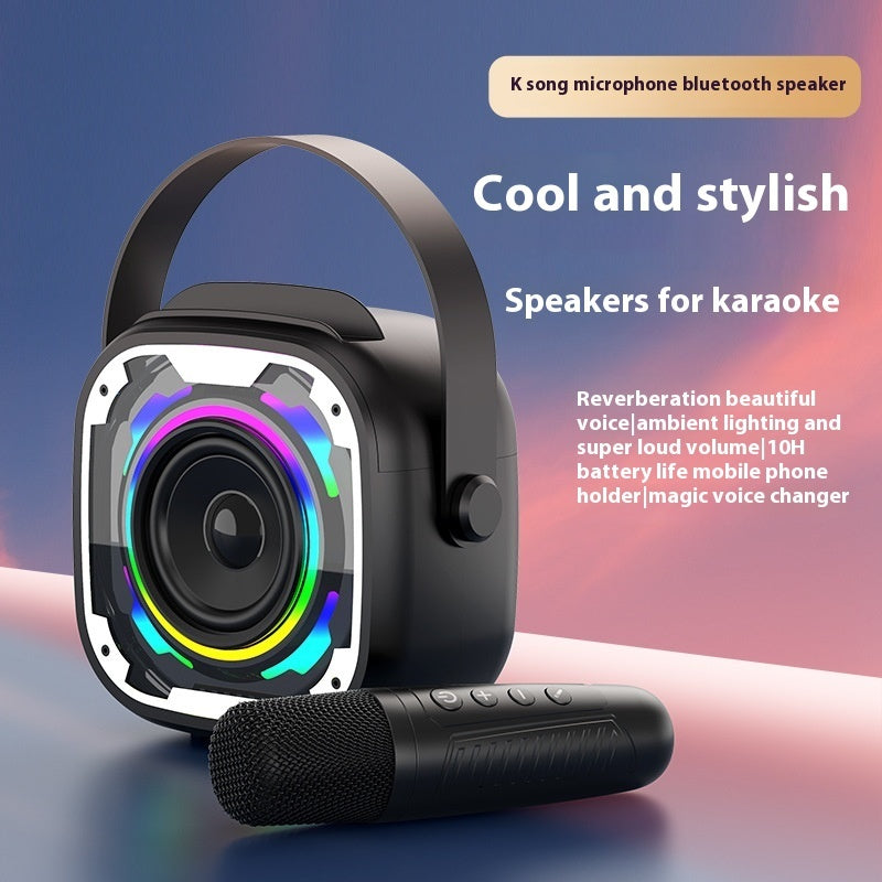 V11 Wireless Karaoke Speaker – Bluetooth & Dual Microphone Party Speaker — Prime Trend Market