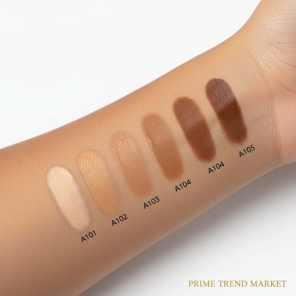 Double-Head Natural Color Brightening Liquid Concealer — Buildable Coverage, Brightening & Blendable | 5 Shades — Prime Trend Market