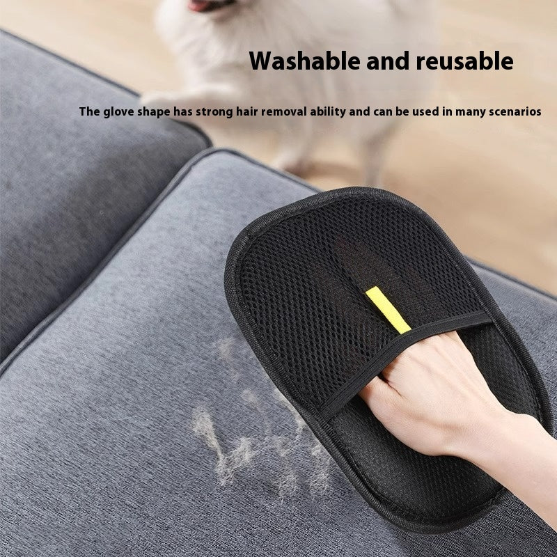 Pet Deshedding Glove — Dual-Sided Hair Remover for Dogs & Cats — Prime Trend Market