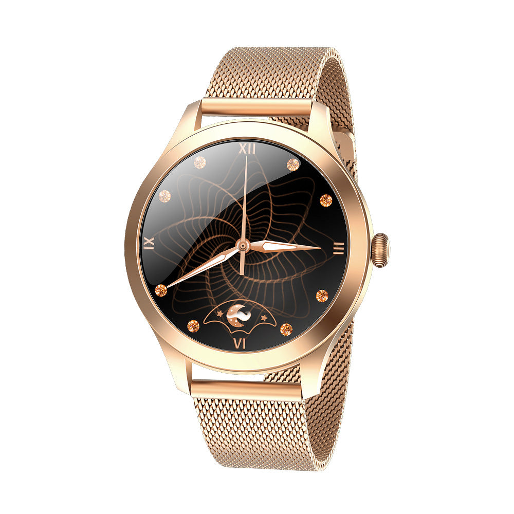KW10Pro Women's Luxury Smartwatch – Elegant Round Face, Metal Mesh Band, Health Tracker, BT Calls, iOS & Android — Prime Trend Market