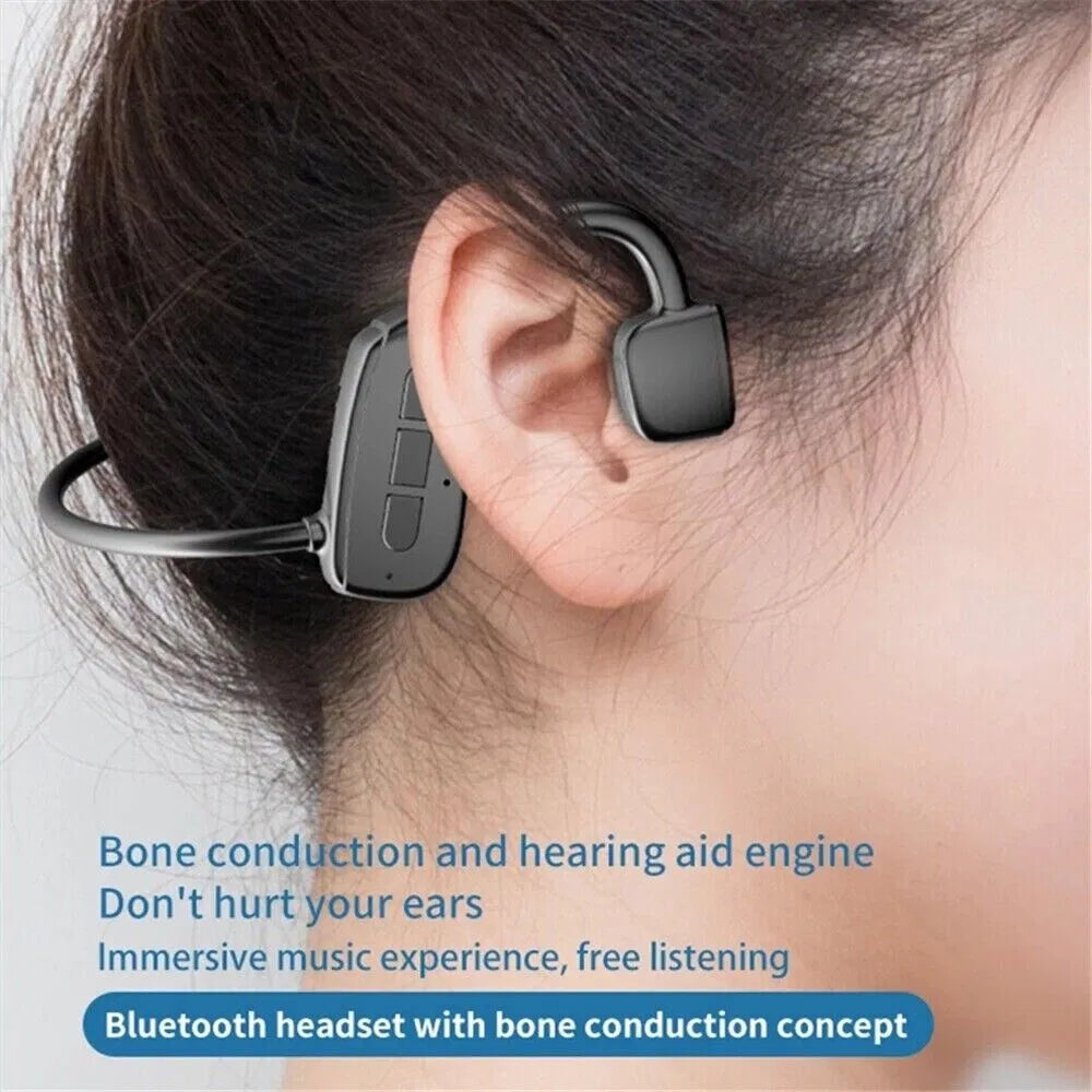 Bone Conduction Headphones | Bluetooth 5.1 Open-Ear Wireless Sport Headset — Prime Trend Market