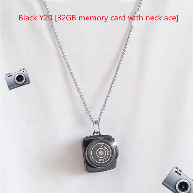 NeckShot™ HD Necklace Camera — Wearable Campus Cam in 15+ Styles with Optional Memory Card — Prime Trend Market