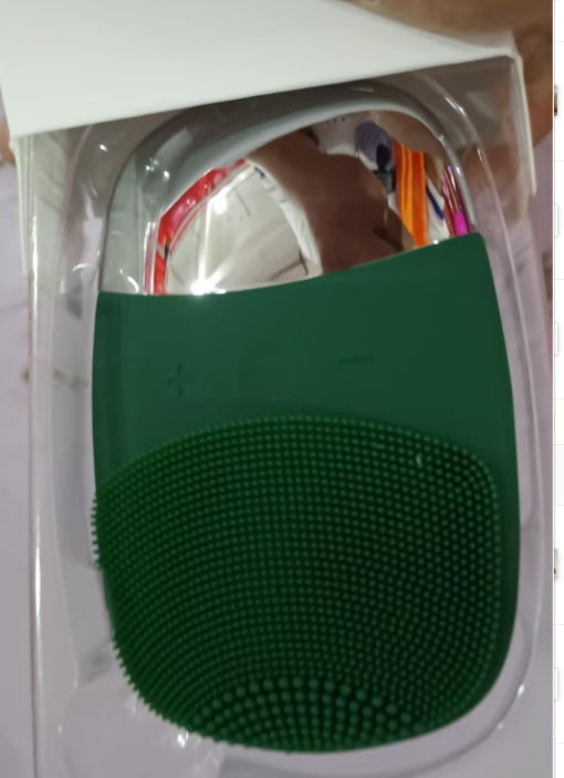 Luxury Mini Silicone Electric Face Cleansing Brush — Sonic Vibration Deep Pore Cleanser — Prime Trend Market
