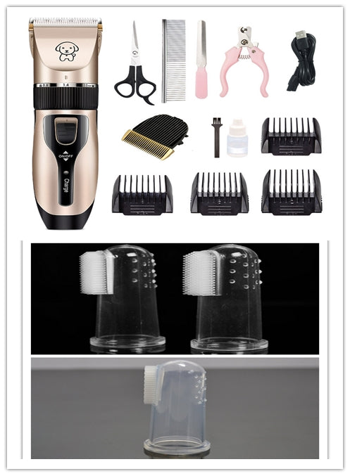 Professional Low Noise Pet Hair Clipper | Easy Home Grooming for Dogs & Cats — Prime Trend Market