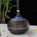 Luxury Wood Grain Ultrasonic Aroma Diffuser — Japandi Home Scent Decor — Prime Trend Market