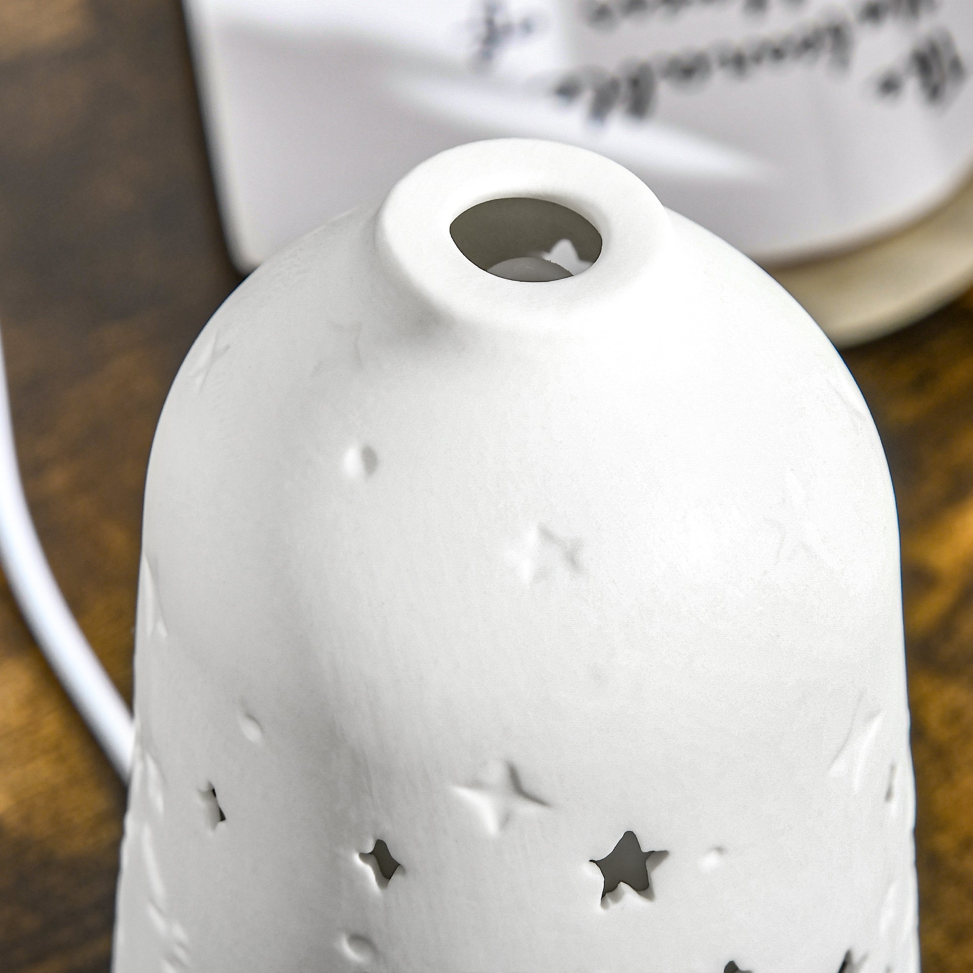 Ceramic Ultrasonic Aromatherapy Diffuser 100ml | 7-Color LED, Timer & Waterless Auto-Off | Premium Home & Office Diffuser — Prime Trend Market