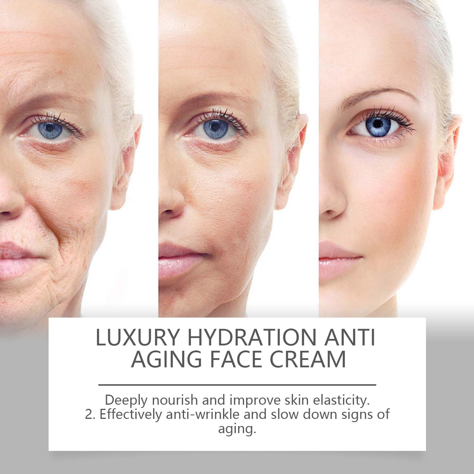 HOYGI Hyaluronic Acid Anti-Wrinkle Cream — Hydrolyzed Soy Protein + Turmeric Extract | Deep Hydration & Firming Moisturizer (50g) — Prime Trend Market