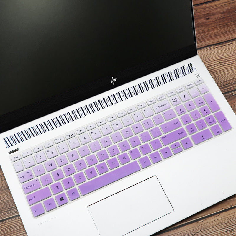 15.6" Laptop Keyboard Cover Protector | Silicone Film | 20+ Colors | Dust & Spill Protection — Eliza & Tuan