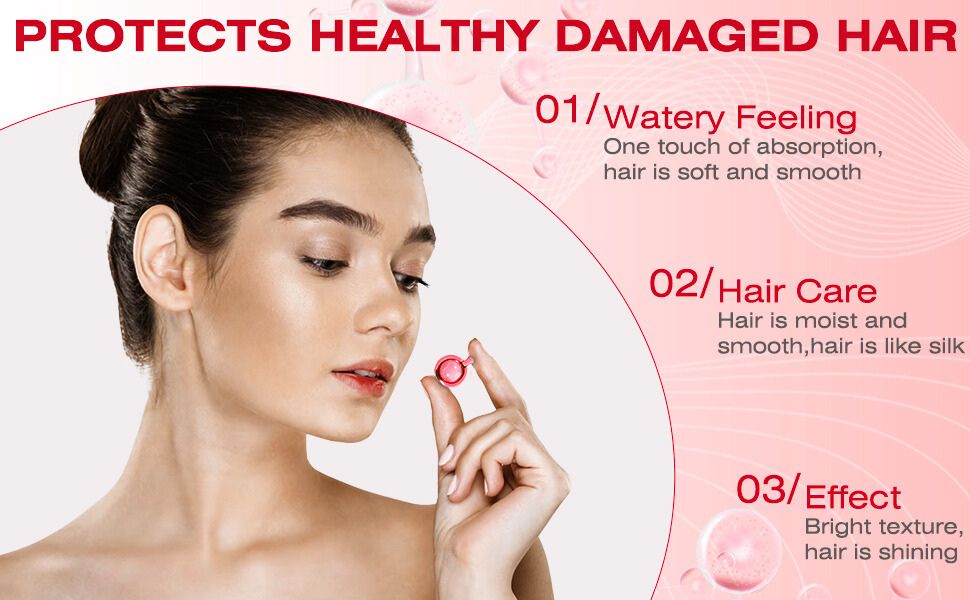 Hair Treatment Serum Capsules — 40 No-Rinse Capsules with Argan, Macadamia & Avocado Oils | Vitamins A, E & Pro B5 | For Women & Men — Prime Trend Market