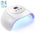 UV LED Nail Lamp – 24 LED 2-in-1 Gel Polish Dryer with 3 Timers & LCD Display — Prime Trend Market