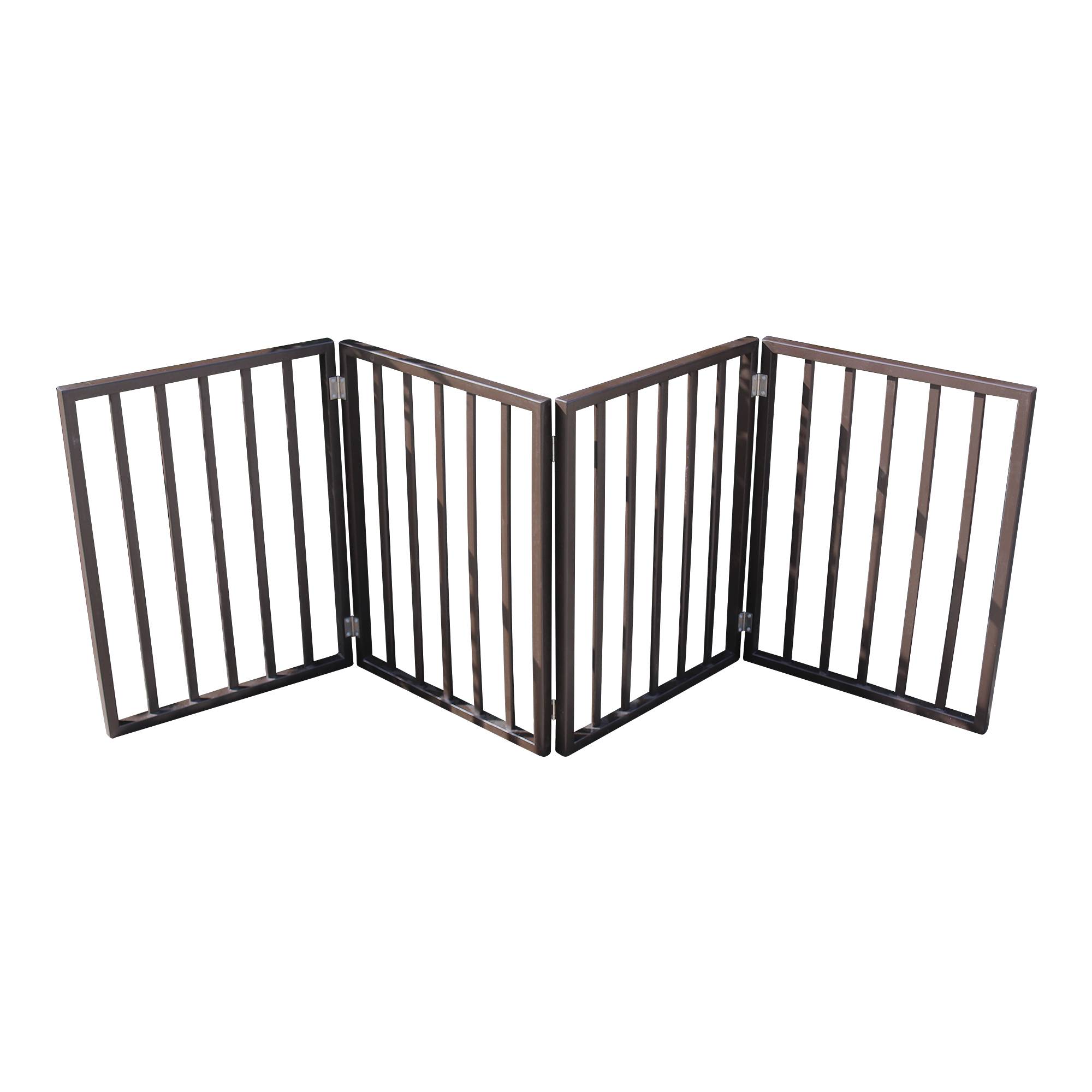 Foldable Pet Gate — Dog & Cat Safety Gate for Doorways, Stairs & Rooms — Prime Trend Market