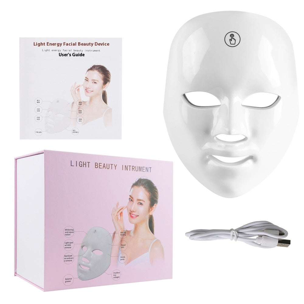 7-Color LED Photon Face Mask | Skin Rejuvenation & Glutathione Brightening Kit — Prime Trend Market