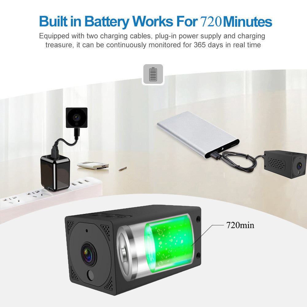 1080P Mini WiFi Hidden Security Camera — Night Vision, Motion Detection & Remote Viewing — Prime Trend Market