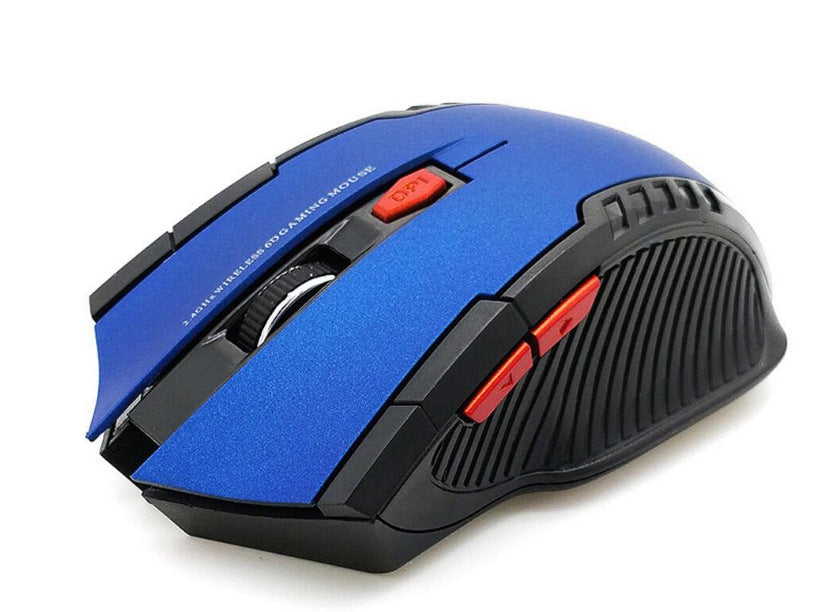 Wireless 2.4G Gaming Mouse — 3-Speed DPI, Silent Click, 10M Range, 5 Colors — Prime Trend Market