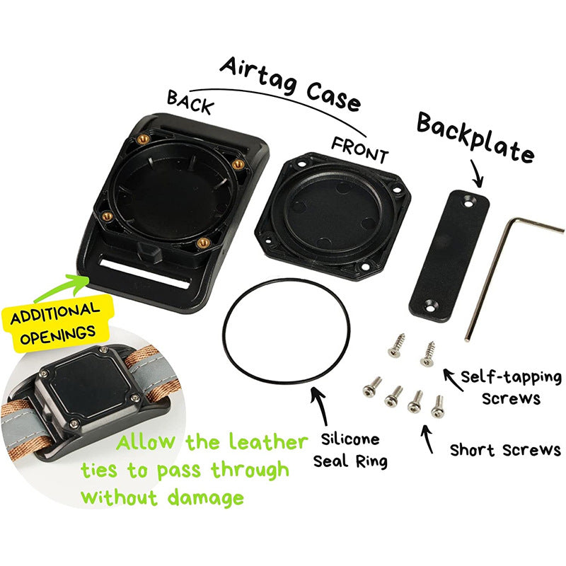 Luxury AirTag Protective Case for Dog Collar — Anti-Lost Tracker Cover | Outdoor & Adventure — Prime Trend Market