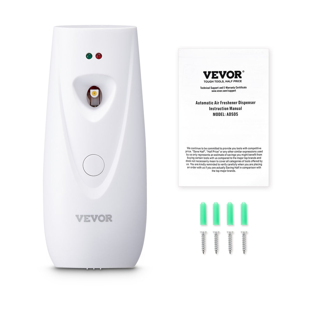 Automatic Air Freshener Spray Dispenser 2-Pack — Wall Mounted or Free Standing | Battery Operated | Home, Bathroom, Office & Hotel — Prime Trend Market