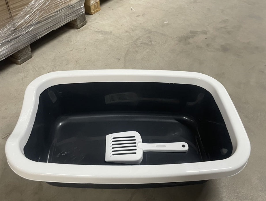 Premium Cat Litter Box With Shovel — Modern Design, Easy Clean, Fast Shipping — Prime Trend Market