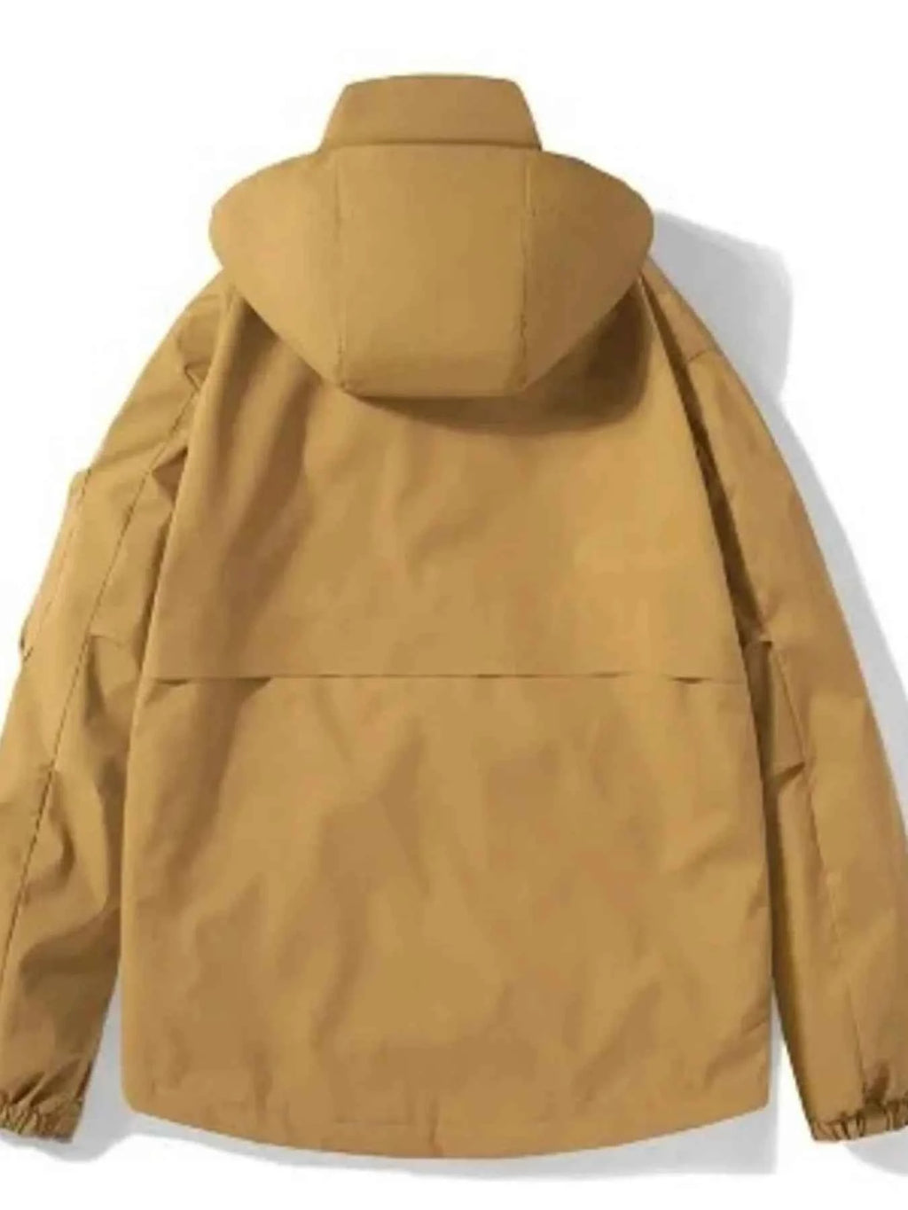 Men’s Long-Sleeve Hooded Zip-Up Jacket