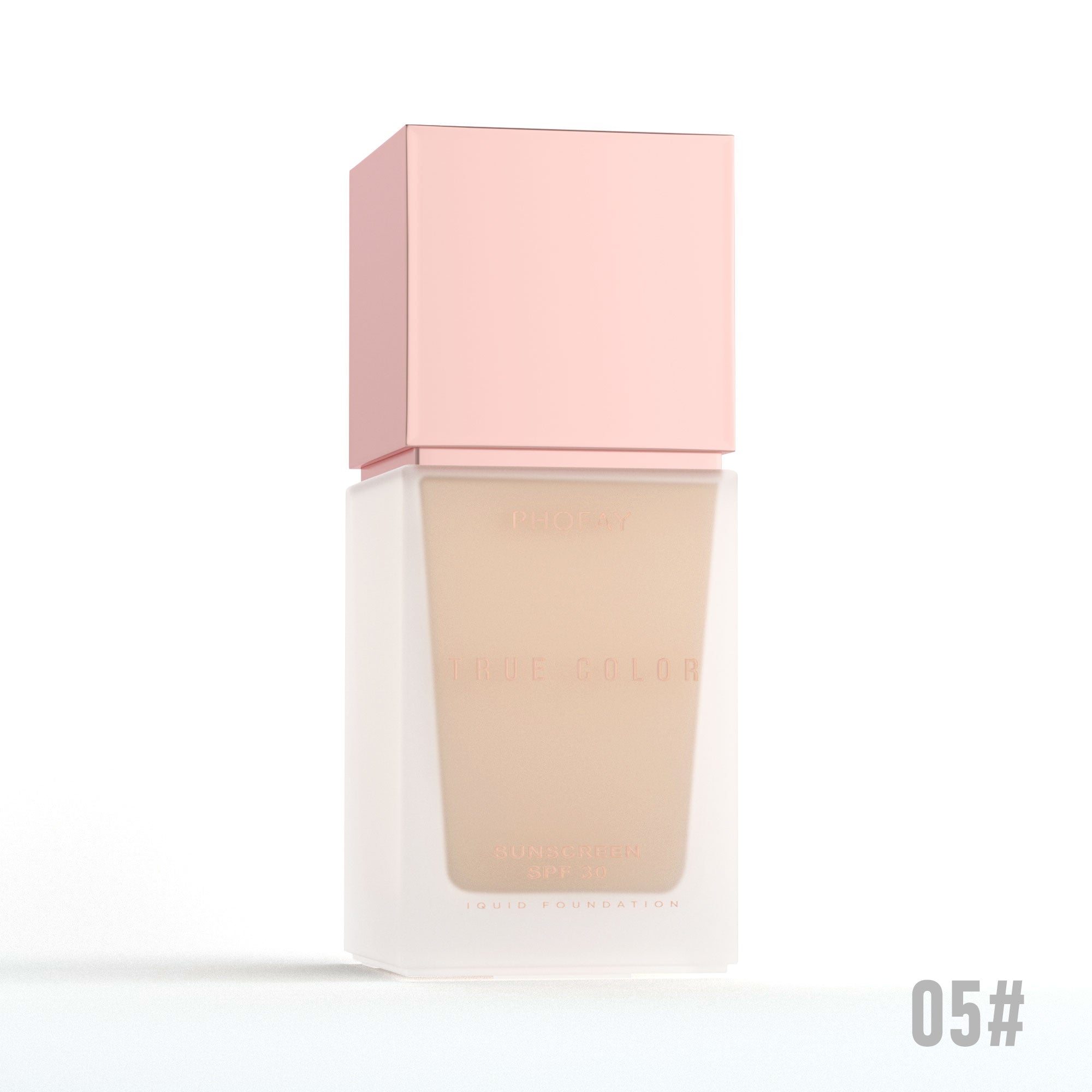 Matte Sunscreen Liquid Foundation SPF 30 — Full Coverage & Sun Protection | 6 Shades — Prime Trend Market