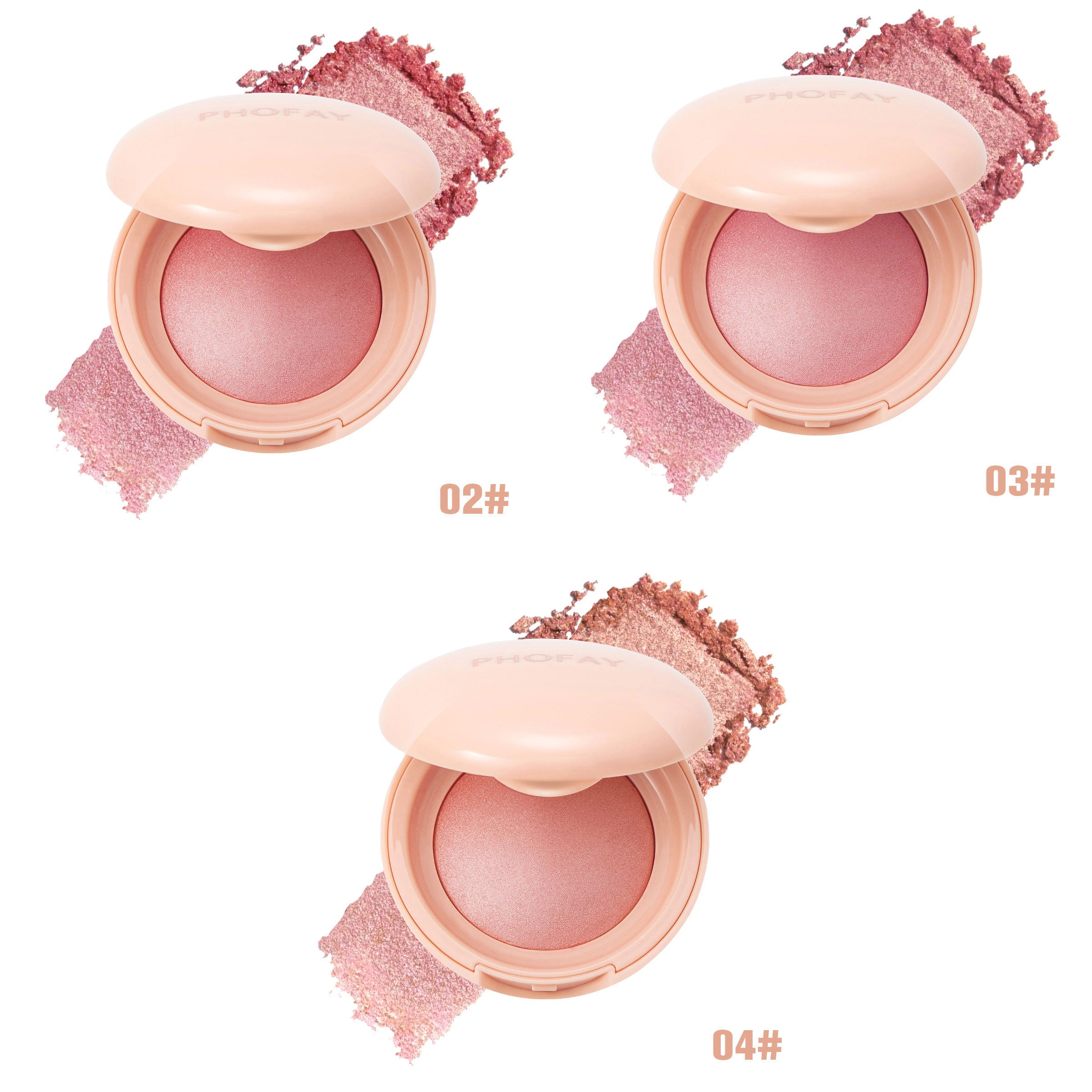 PHOFAY Luminous Powder Blush — Silky Glow for Cheeks — Prime Trend Market