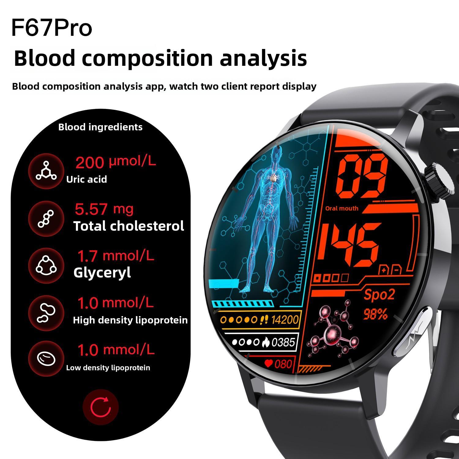 Advanced Health Monitoring Smartwatch — Non-Invasive Blood Glucose, ECG, Blood Pressure & More — Prime Trend Market