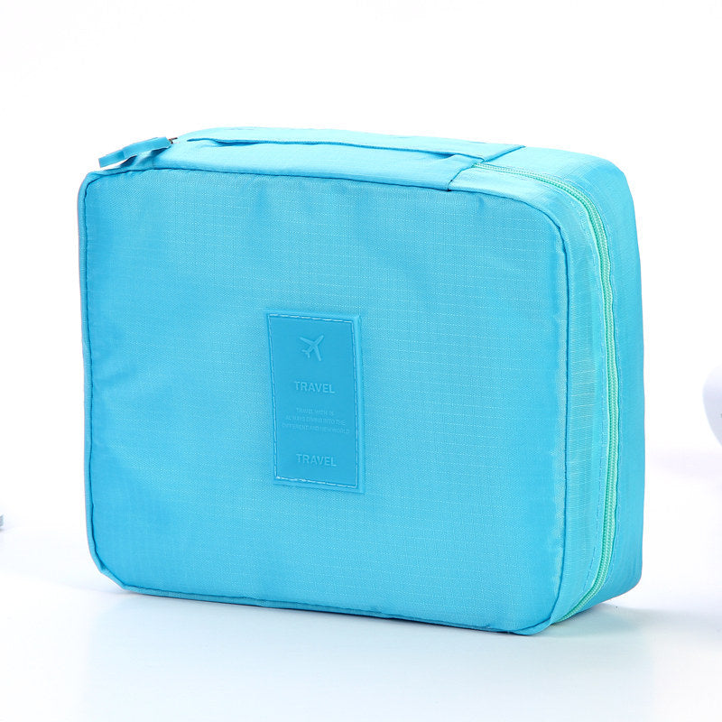 Waterproof Travel Cosmetic Bag — Multi-grid Divider Toiletry & Makeup Organizer — Prime Trend Market