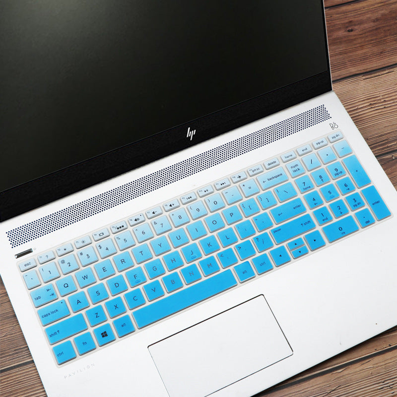 15.6" Laptop Keyboard Cover Protector | Silicone Film | 20+ Colors | Dust & Spill Protection — Eliza & Tuan