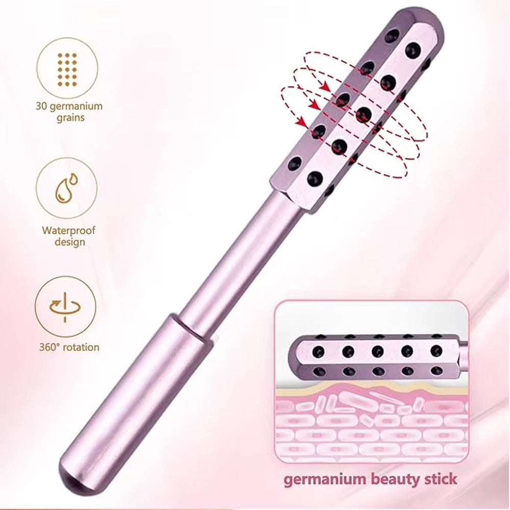 30 Germanium Stone Beauty Wand | Anti-Wrinkle Face Lift Roller Massage Stick — Prime Trend Market